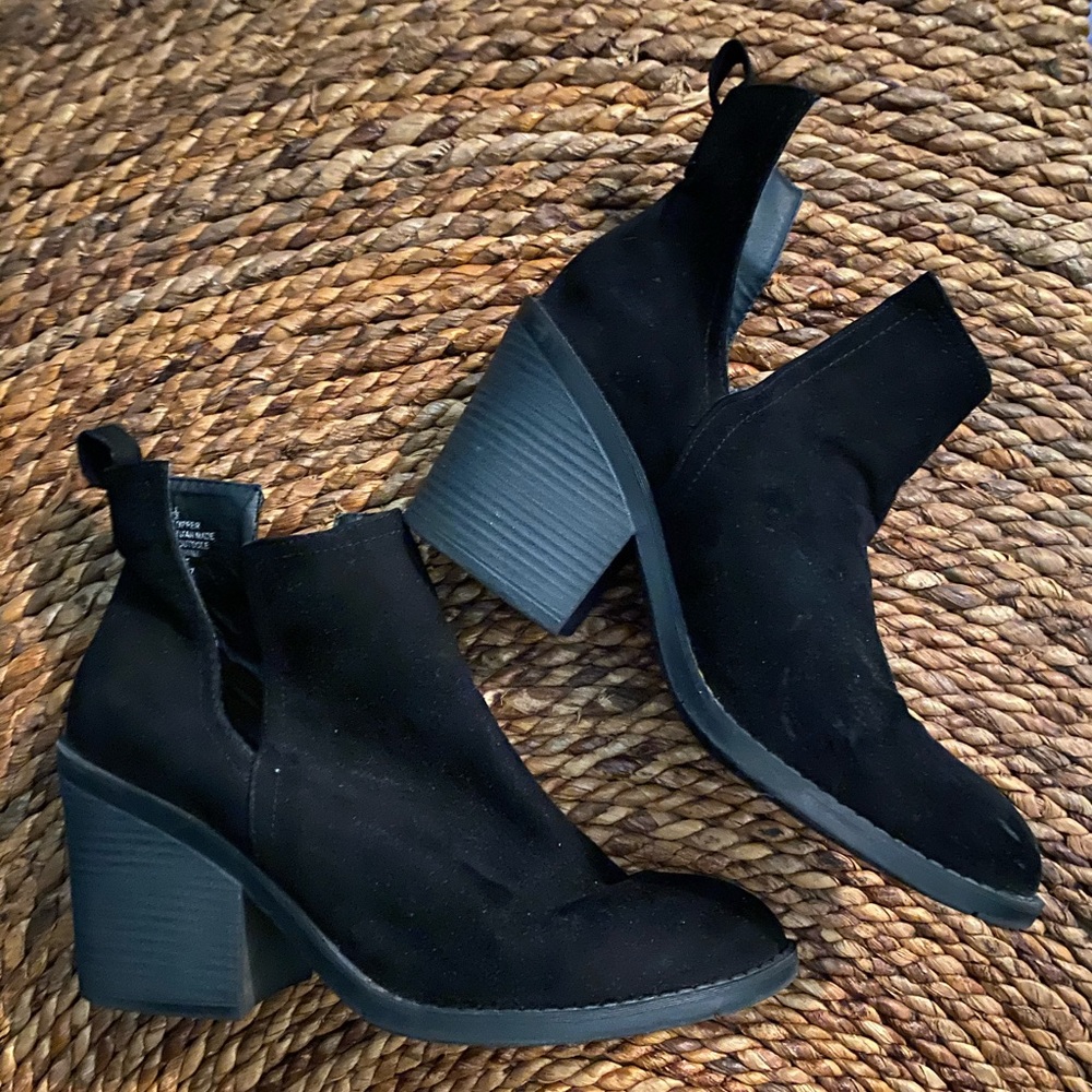 Mossimo Supply Co. Black Heel Boots